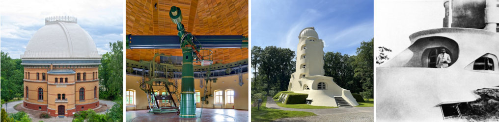 Photo collection of Great Refractor and Einstein Tower at Telegrafenberg