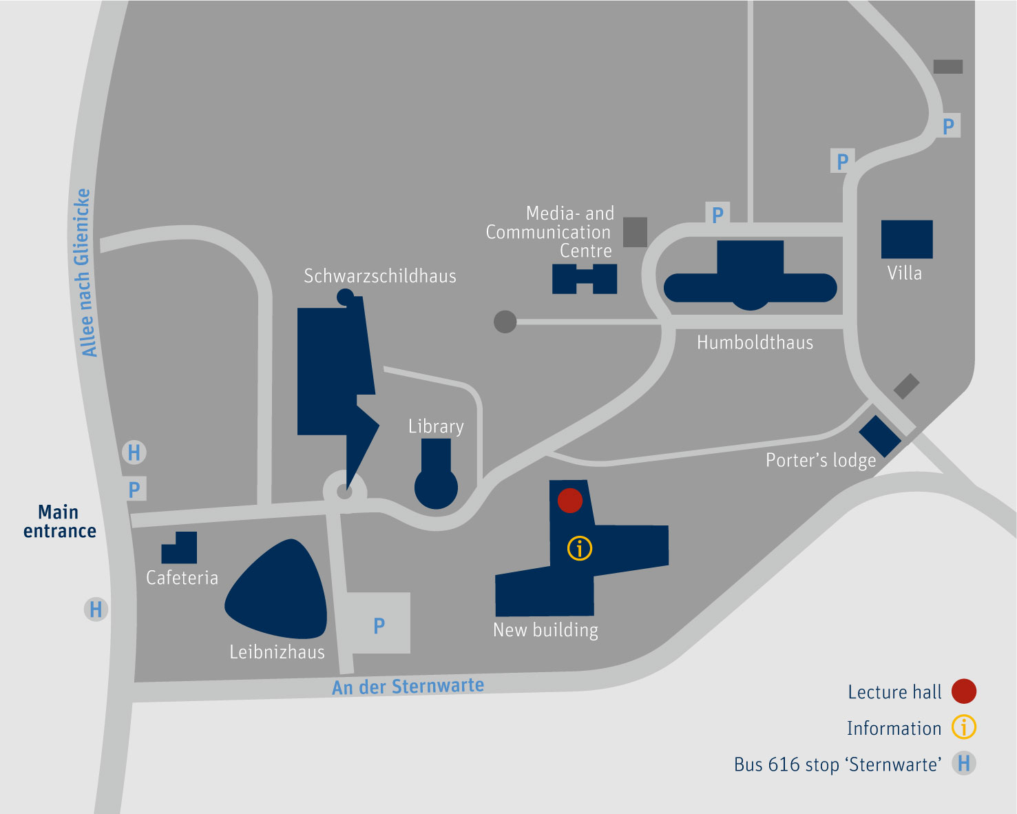 AIP campus map